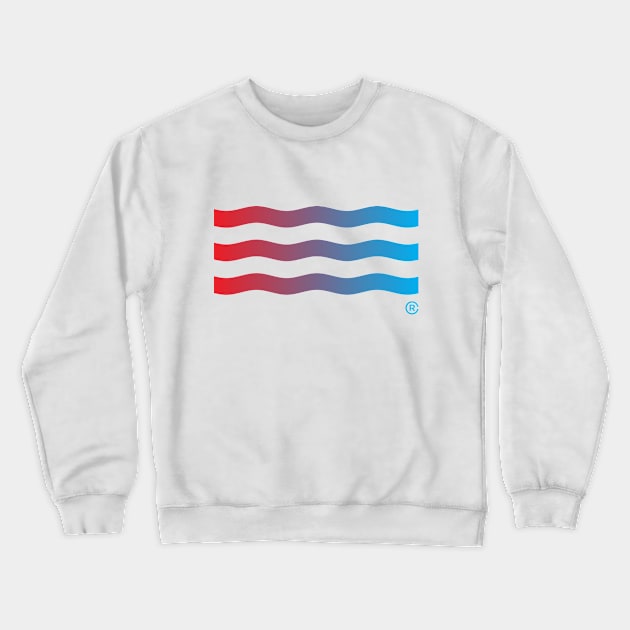 Wavy Crewneck Sweatshirt by madebyrobbycee